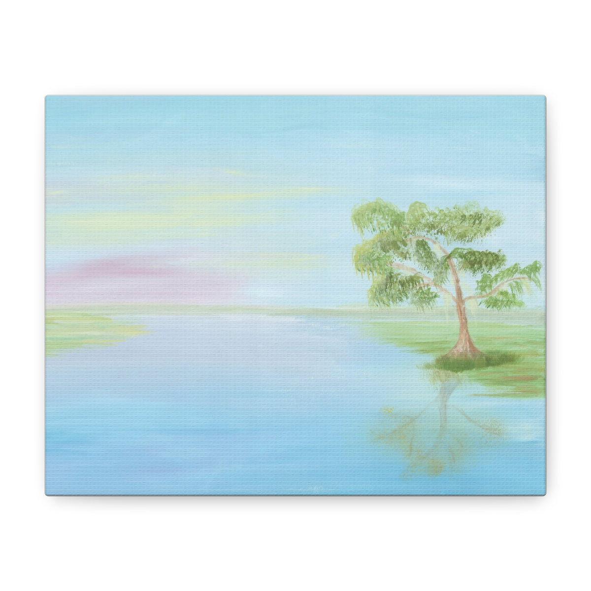Quiet Tides – Peaceful Coastal Canvas Print