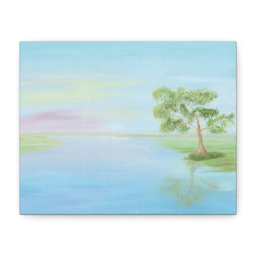 Quiet Tides – Peaceful Coastal Canvas Print