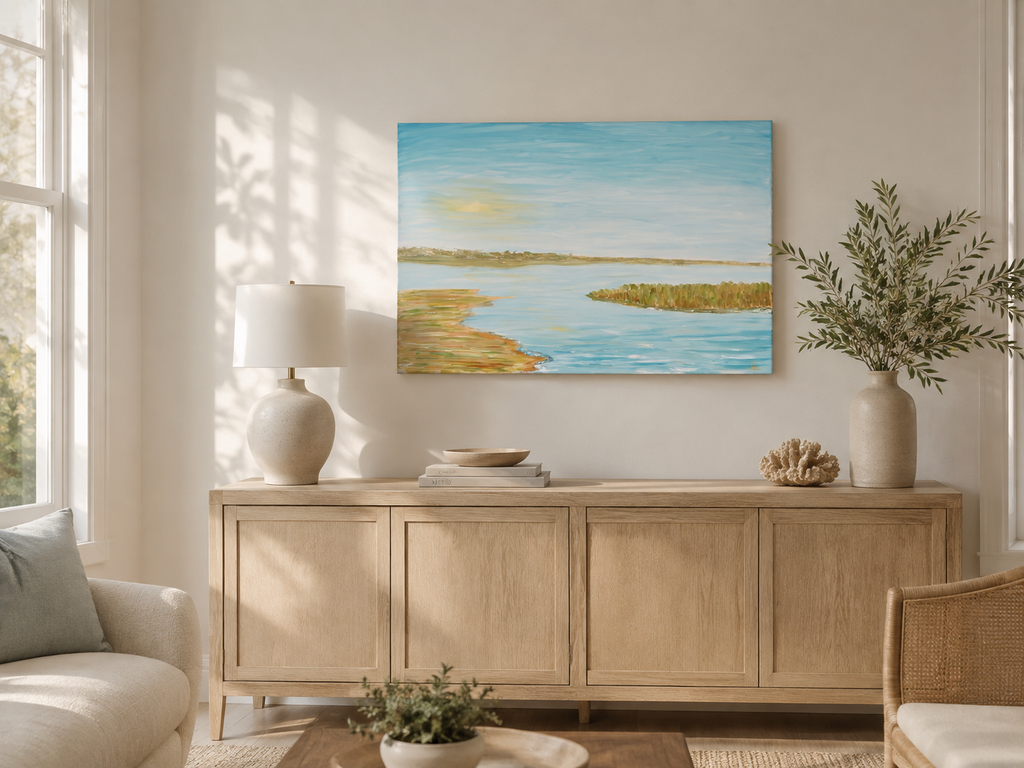 Quiet Tides — 24” × 36”