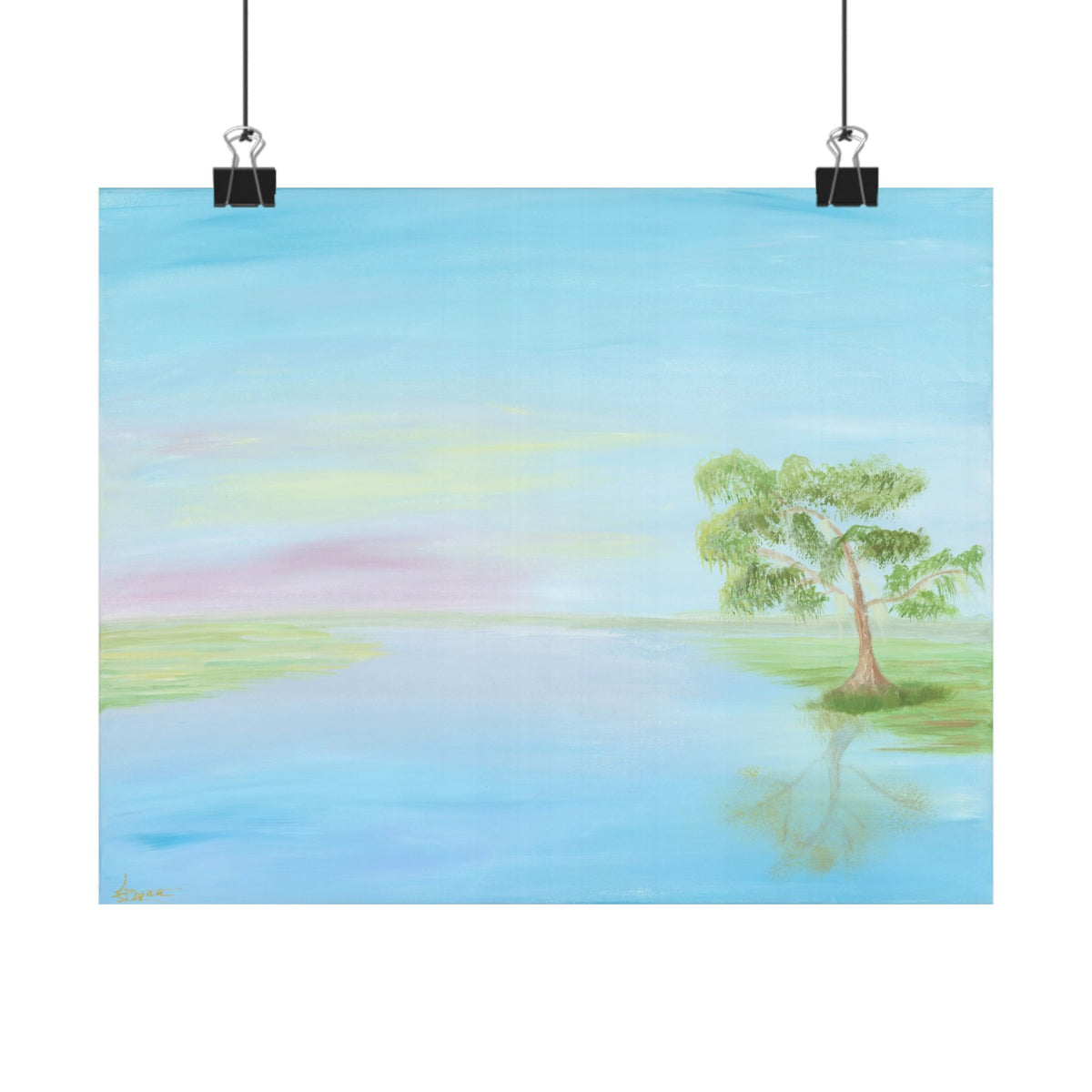 Quiet Tides – Coastal Matte Art Print