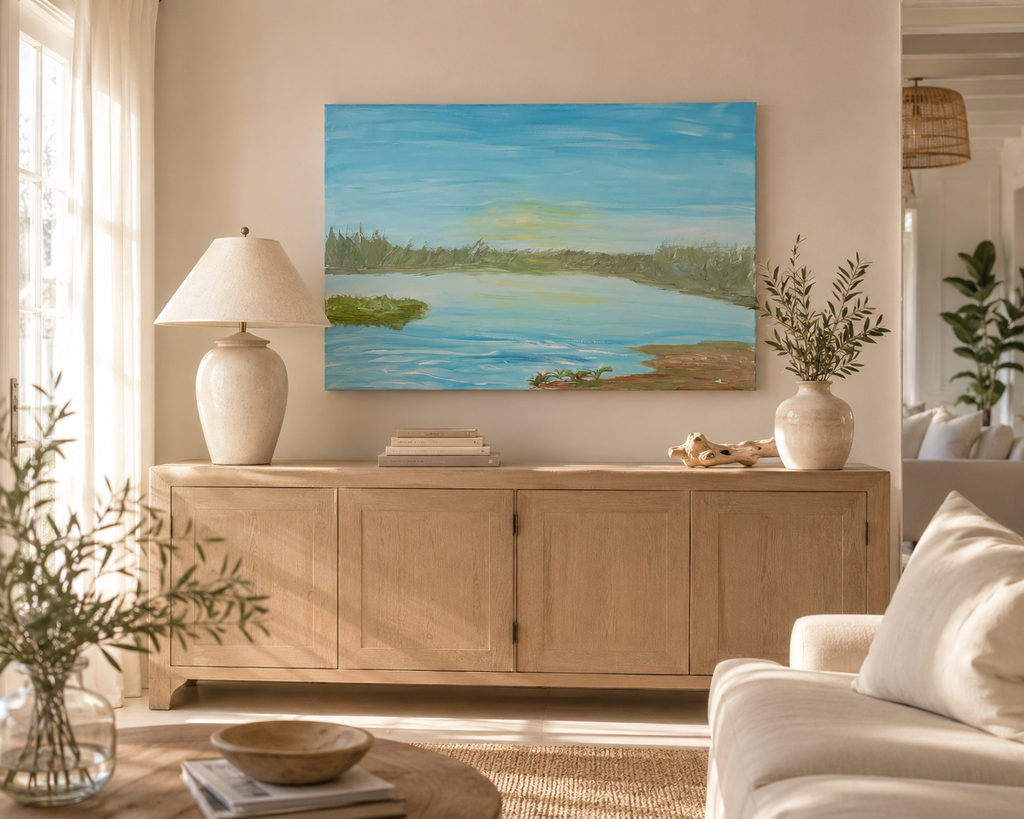 Where the Water Leads — 24” × 36”