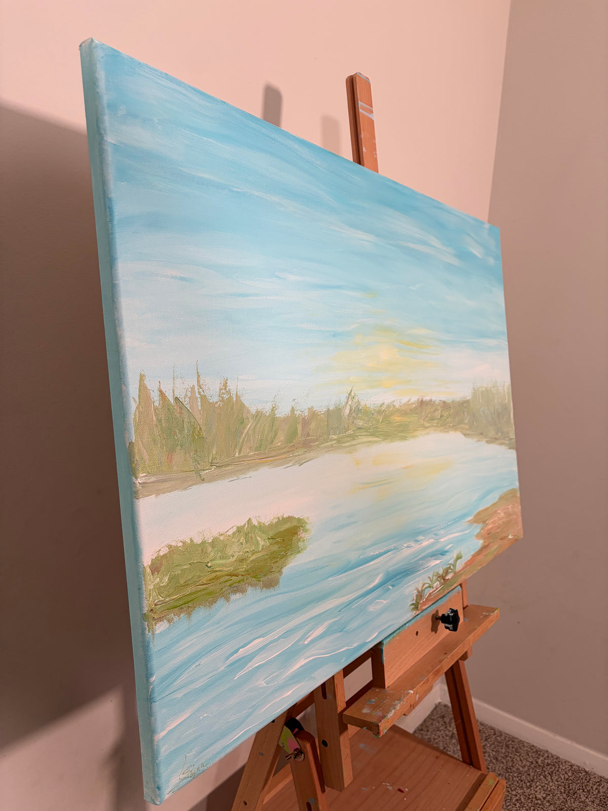 Where the Water Leads — 24” × 36”
