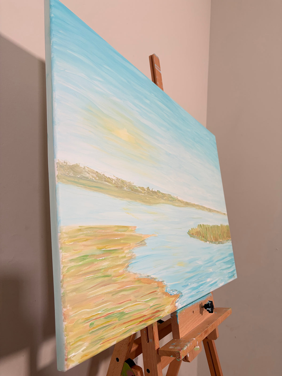 Quiet Tides — 24” × 36”