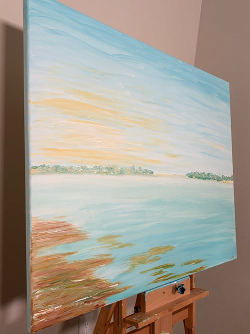 Morning Drift — 30” × 40”